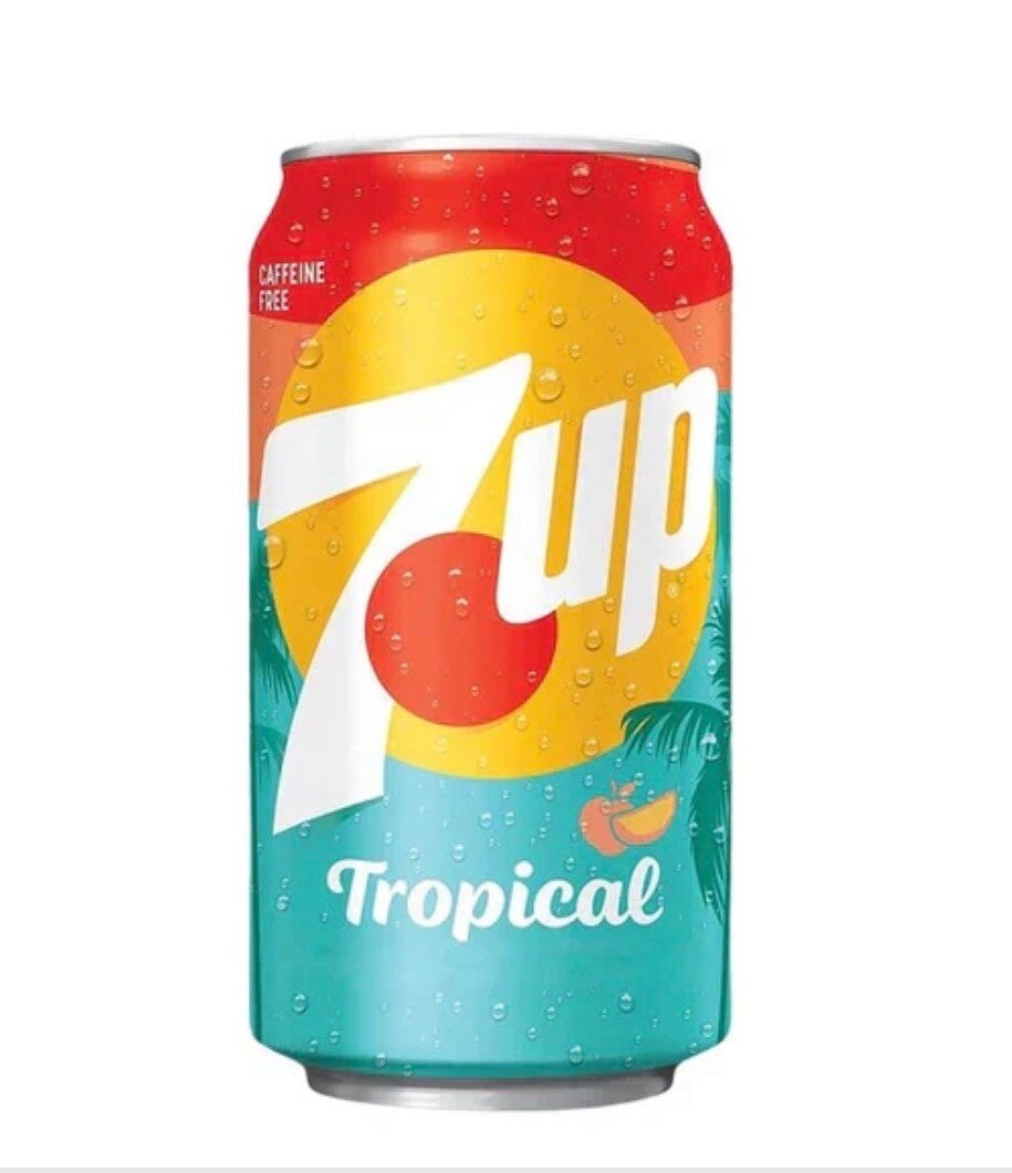 7up Tropical 355ml USA