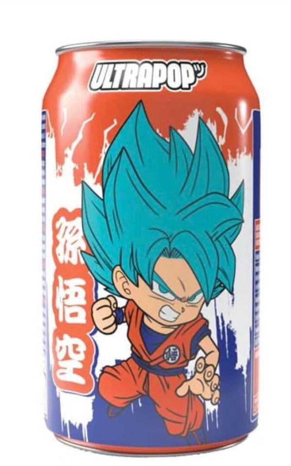 Dragon Ball Super Goku Soda Erdbeere-Banane 330 ml