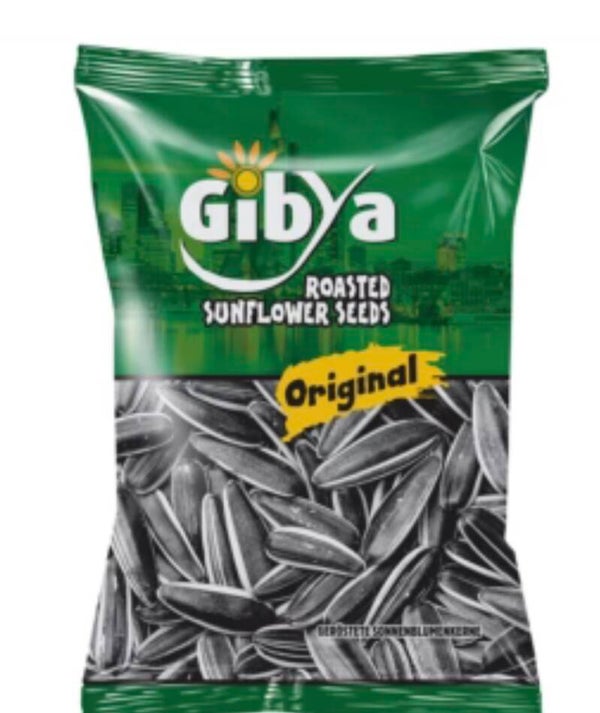 Gibya Roasted Sunflower Seeds Original – Klassischer Knabberspaß mit Biss
