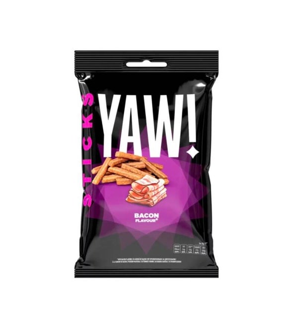 YAWI Sticks Bacon – Herzhaft & knusprig 50g