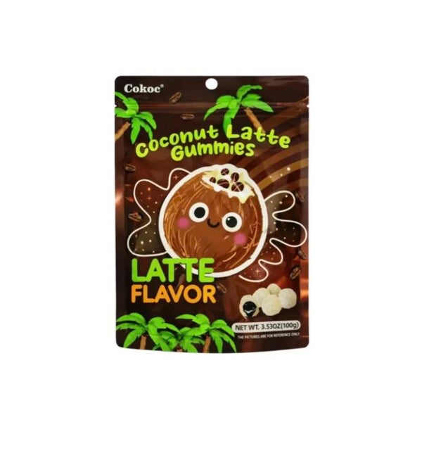 Coconut Latte Gummies – Exotischer Kaffeegenuss als Fruchtgummi  100g