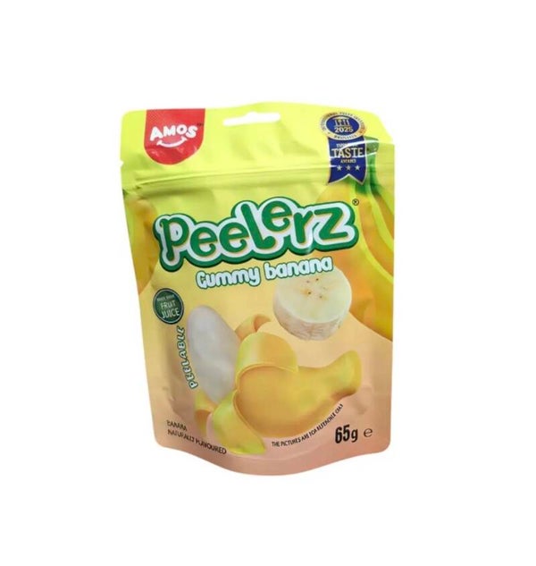 Peelerz Gummy Banana – Schälen & genießen mit fruchtigem Bananengeschmack 65g