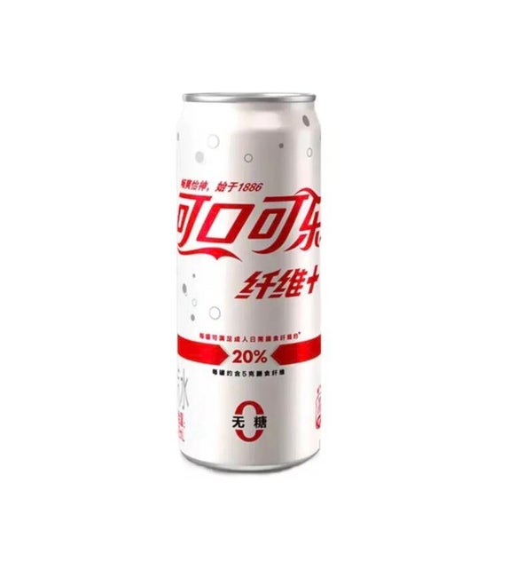 Coca-Cola Fiber+ Zero Sugar 330 ml China