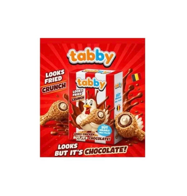 Tabby Fried Chicken Chocolate – Der verrückte Schoko-Snack mit Crunch