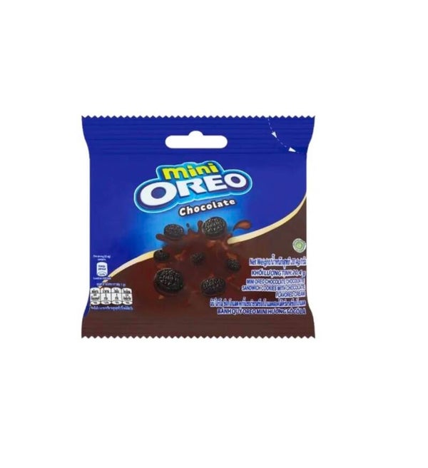 Mini Oreo Chocolate – Knusprige Mini-Kekse mit schokoladigem Geschmack 20,4g