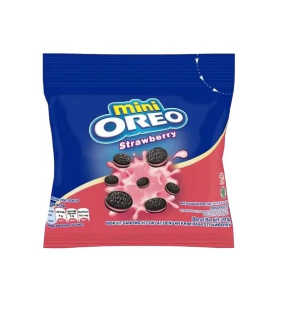 Oreo Mini Oreo Strawberry – Knuspriger Keks trifft fruchtige Erdbeercreme
