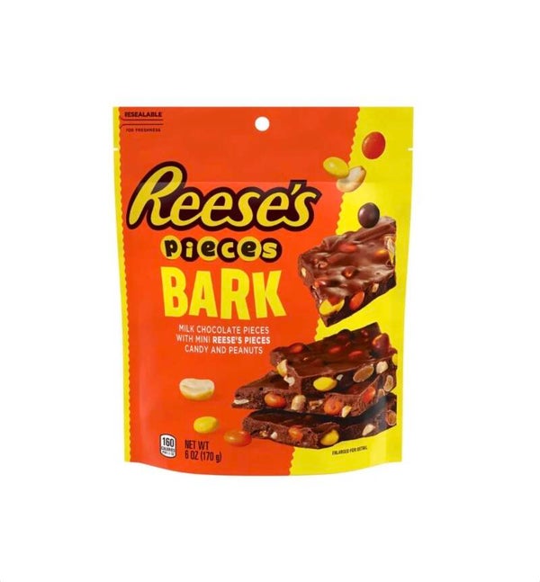 Reese’s Pieces Bark – Knusprige Schokolade mit Erdnuss & Candy Crunch