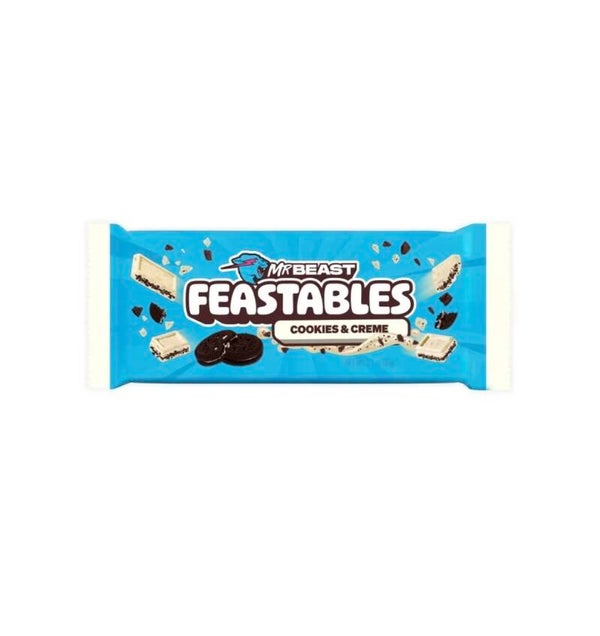 MrBeast Feastables Cookies & Cream Schokolade 60g