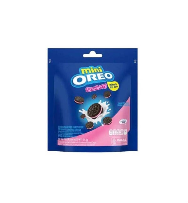 Mini Oreo Strawberry Bites To Go (61,3g)