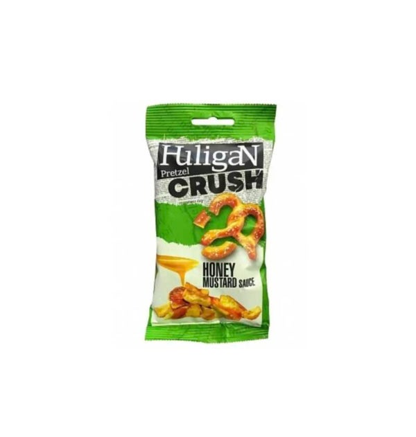 HuligaN Pretzel Crush Honey Mustard – Knuspriger Snack mit süß-scharfer Note