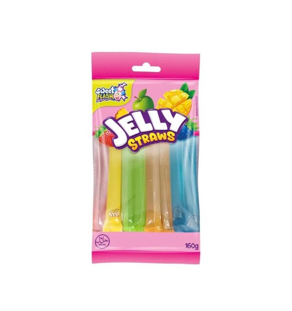 Jelly Straws Mix 160g – Fruchtige Jelly Drinks zum Ausdrücken