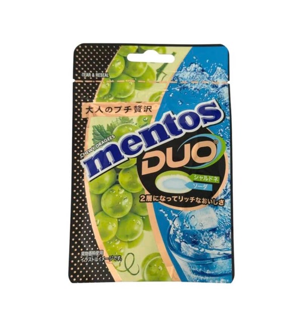 Mentos Duo – White Grape & Soda (Japan Edition)