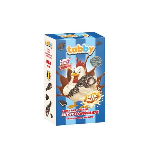 Tabby Looks Fried Crunch – Milk Filled Cocoa Crumble Chocolate