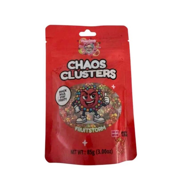 Chaos Clusters Fruitstorm – Fruchtige Knusper- und Kaubonbon-Explosion 🍬