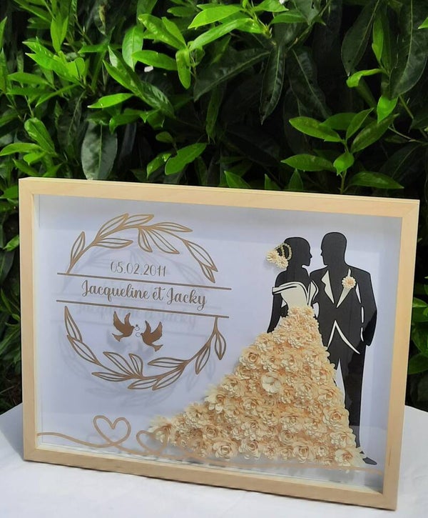 Cadre " Mariage "
