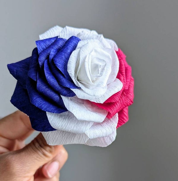 Rose tricolore