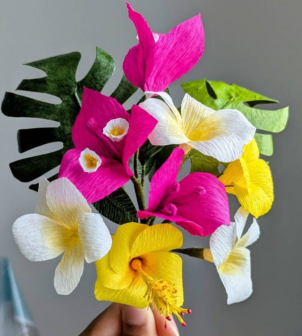 Mini Bouquet "Souffle des Îles"