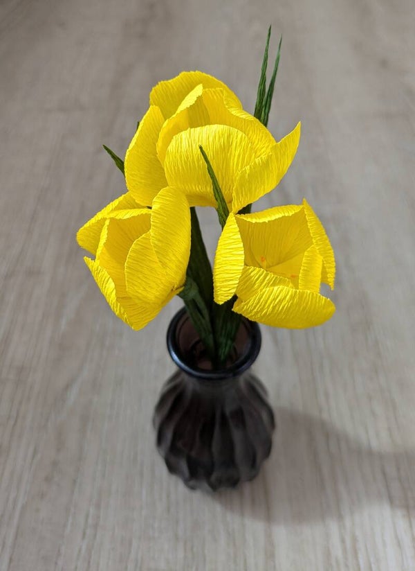 Kit  “Mini bouquet de crocus”