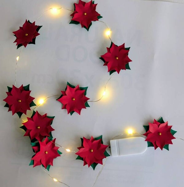 Kit  “Guirlande Poinsettia”