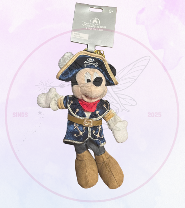 SHDL Keychain Mickey Pirate