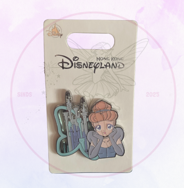 HKDL Pin Assepoester / Cinderella Anime Stijl