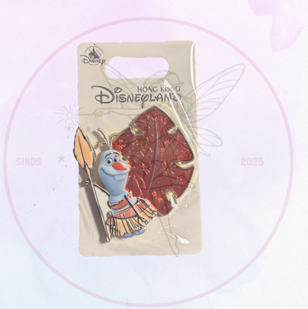 HKDL Pin Olaf als Moana