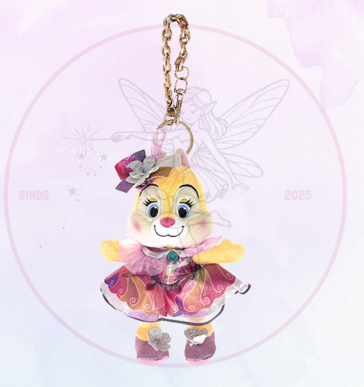 HKDL Clarice Plush Bag Charm 20th Anniversary Grand Celebration