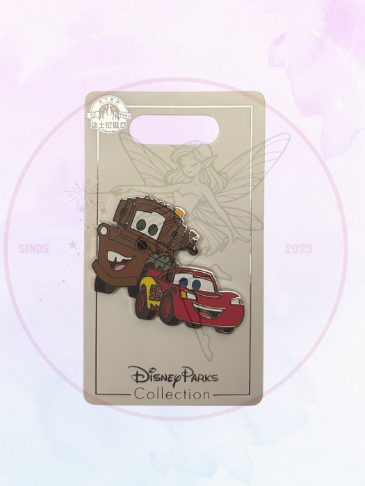 SHDL Pin Lighting McQueen and Mater Cars