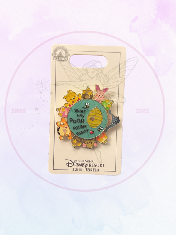 SHDL Pin Winnie the Pooh Spinning
