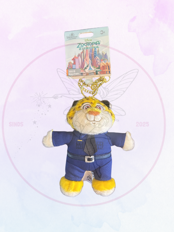 SHDL Keychain Clauwhauser van Zootopia