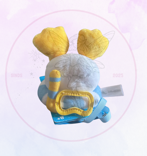 HKDL Shoulderplush Donald ondersteboven
