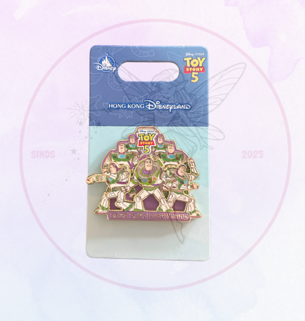 HKDL Pin Toy Story 5 Buzz Lightyear