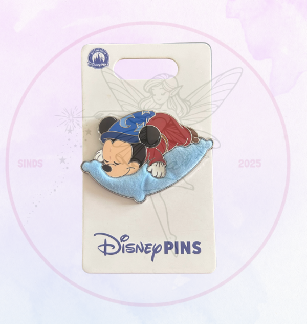 HKDL Pin Sleeping Mickey