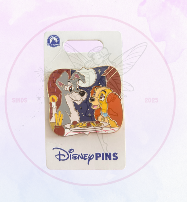HKDL Pin Lady and the Tramp