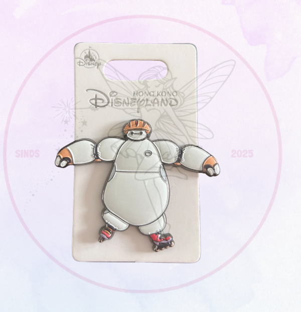 HKDL Pin Baymax Skater