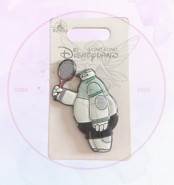 HKDL Pin Baymax Tennis