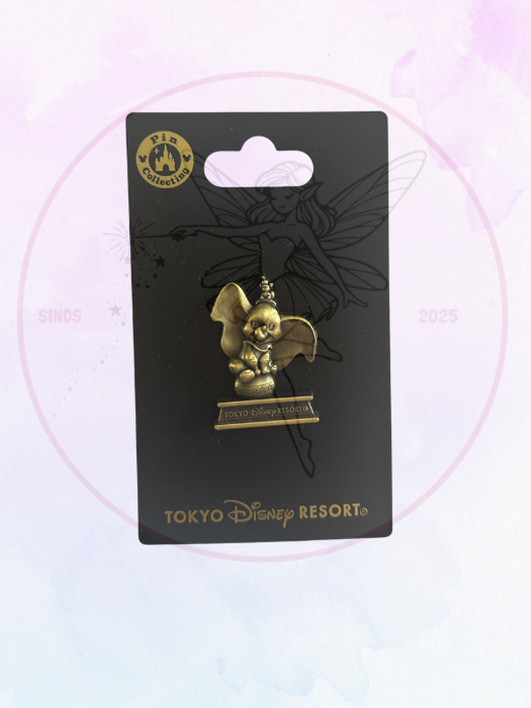 TDR Pin Statue Dumbo