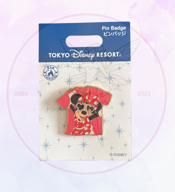 TDR Pin Minnie Shirt