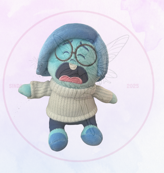HKDL Shoulderplush Sadness van Inside Out