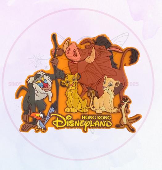 HKDL Magneet Leeuwenkoning / Lion king