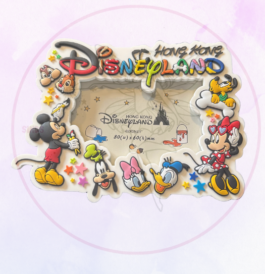 HKDL Magneet Mickey and Friends fotolijst
