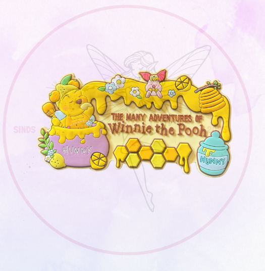 HKDL Magneet Winnie the Pooh Attractie