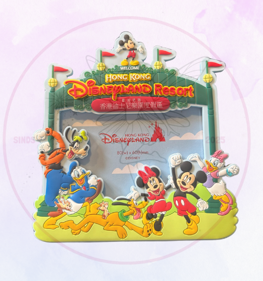 HKDL Magneet Disney Resort fotolijst