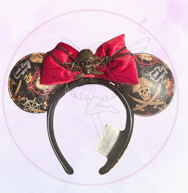 SHDL Headband Pirates Rood