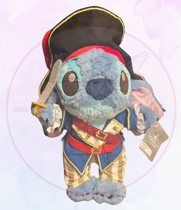 SHDL Plush Stitch Pirate