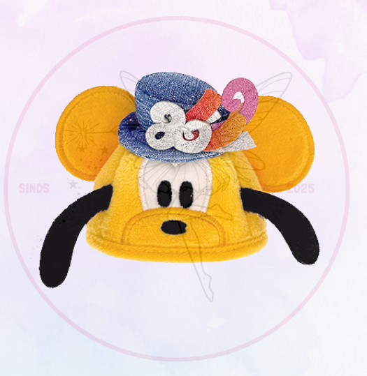 HKDL 20th Anniversary SouvenEAR Mini Party Hat - Pluto