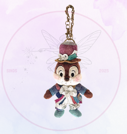 HKDL Chip Plush Bag Charm 20th Anniversary Grand Celebration