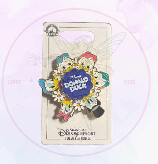 SHDL Pin Donald Spinning