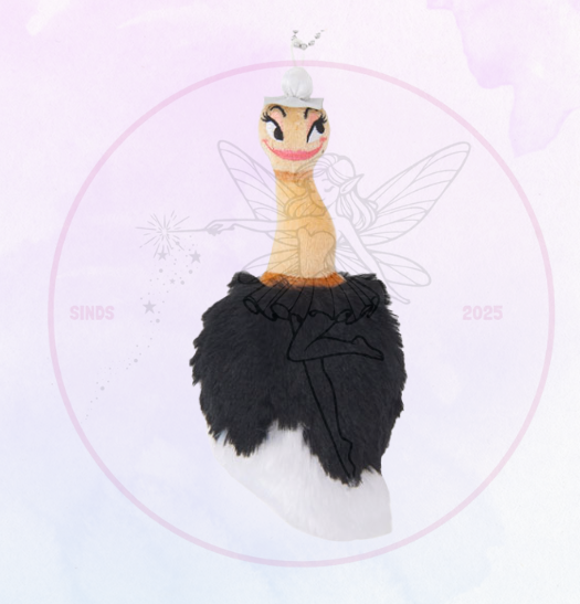 TDR Bag charm Plumette