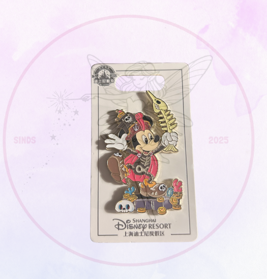 SHDL Pin Mickey Pirates
